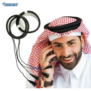 Arabic Agal Ring Headband Rope +Arafat Shemagh Keffiyeh