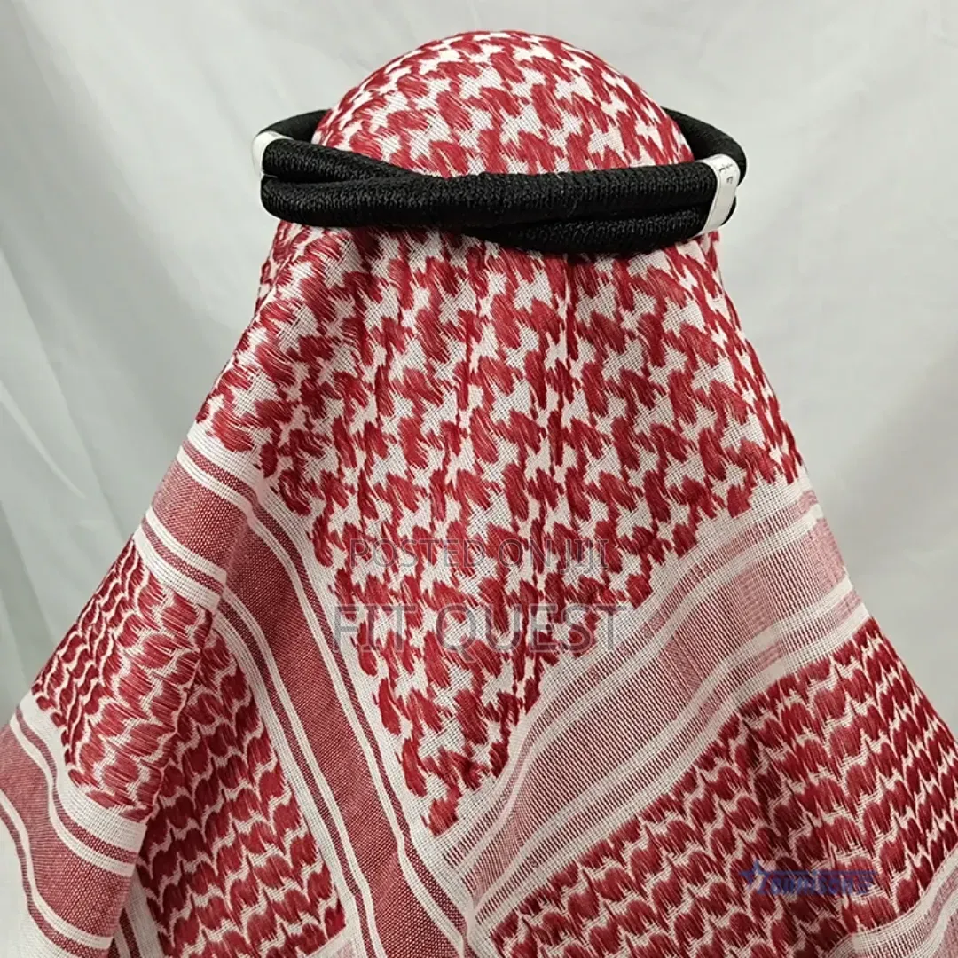 Arabic Agal Ring Headband Rope +Arafat Shemagh Keffiyeh