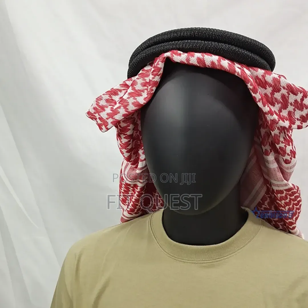 Arabic Agal Ring Headband Rope +Arafat Shemagh Keffiyeh