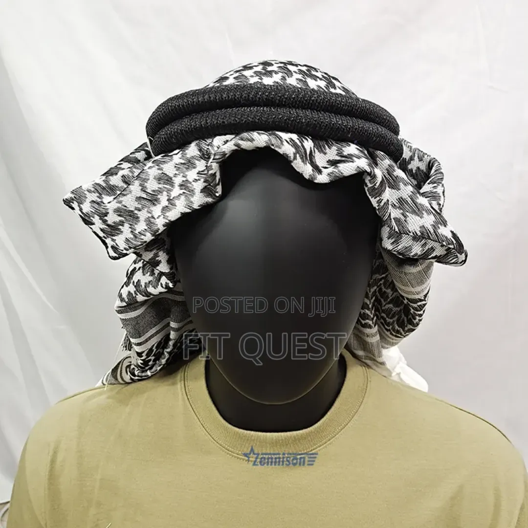 Arabic Agal Ring Headband Rope +Arafat Shemagh Keffiyeh