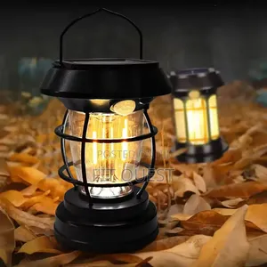 Solar Rechargeable Camping Lantern Motion Sensor Light