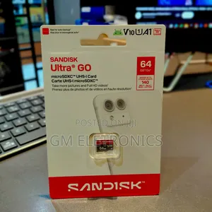 Original 64gb Ultra Go Micro Sd A1 Memory Card.