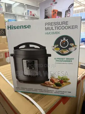 Hisense Hmc6mbk Pressure Cooker, 6l - 1000w