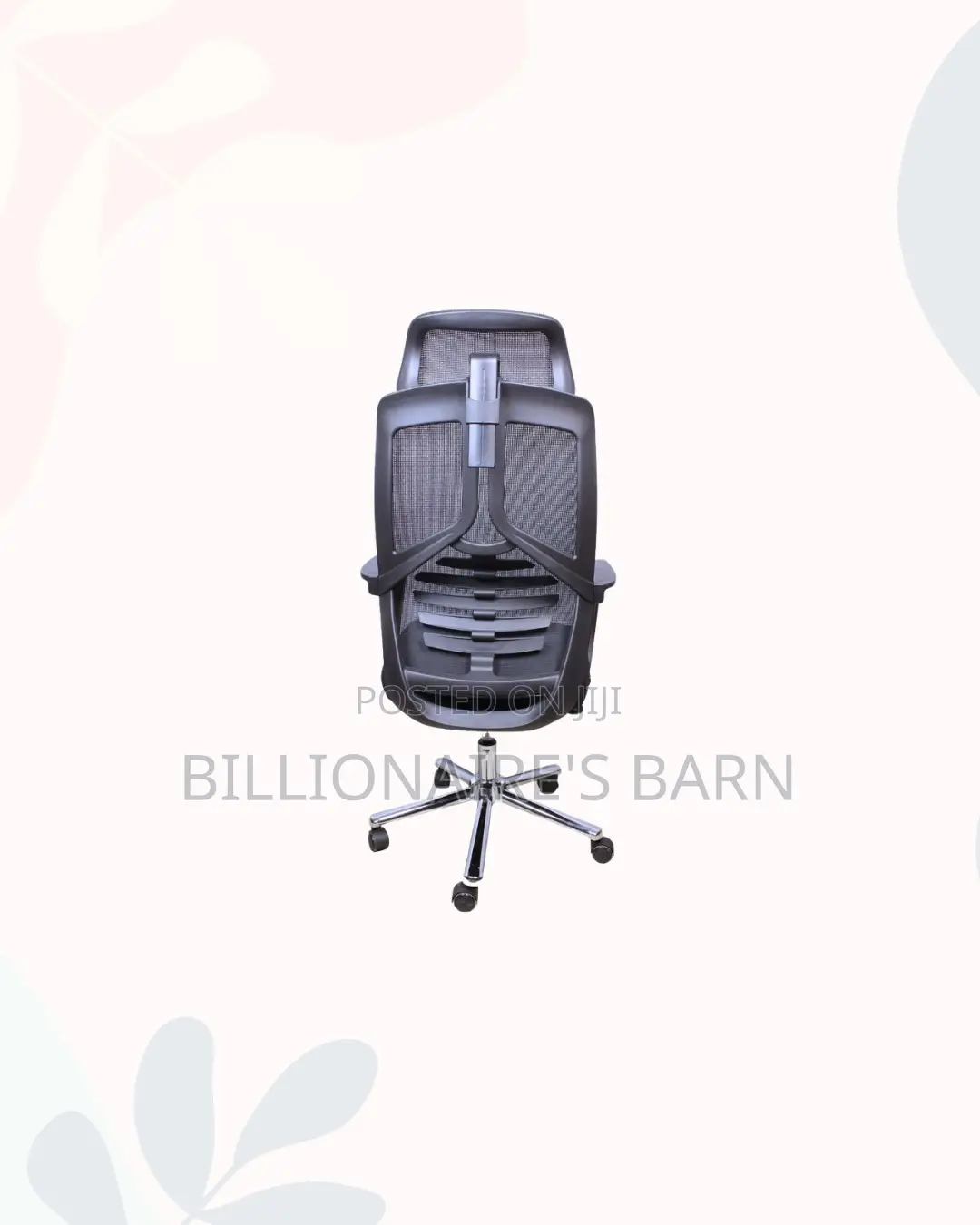 High Back Mesh Office Chair Support for Reception and Guest Use
