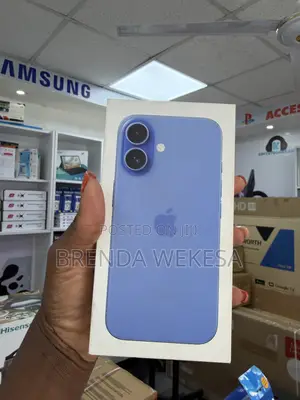New Apple iPhone 16 128 GB Blue