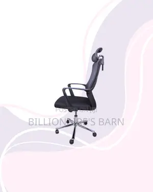 Practical High Back Mesh Office Chair Support for Flexible Desk Setups
