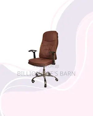 Ergonomic Executive Leather Chair High Back for Flexible Desk Setups