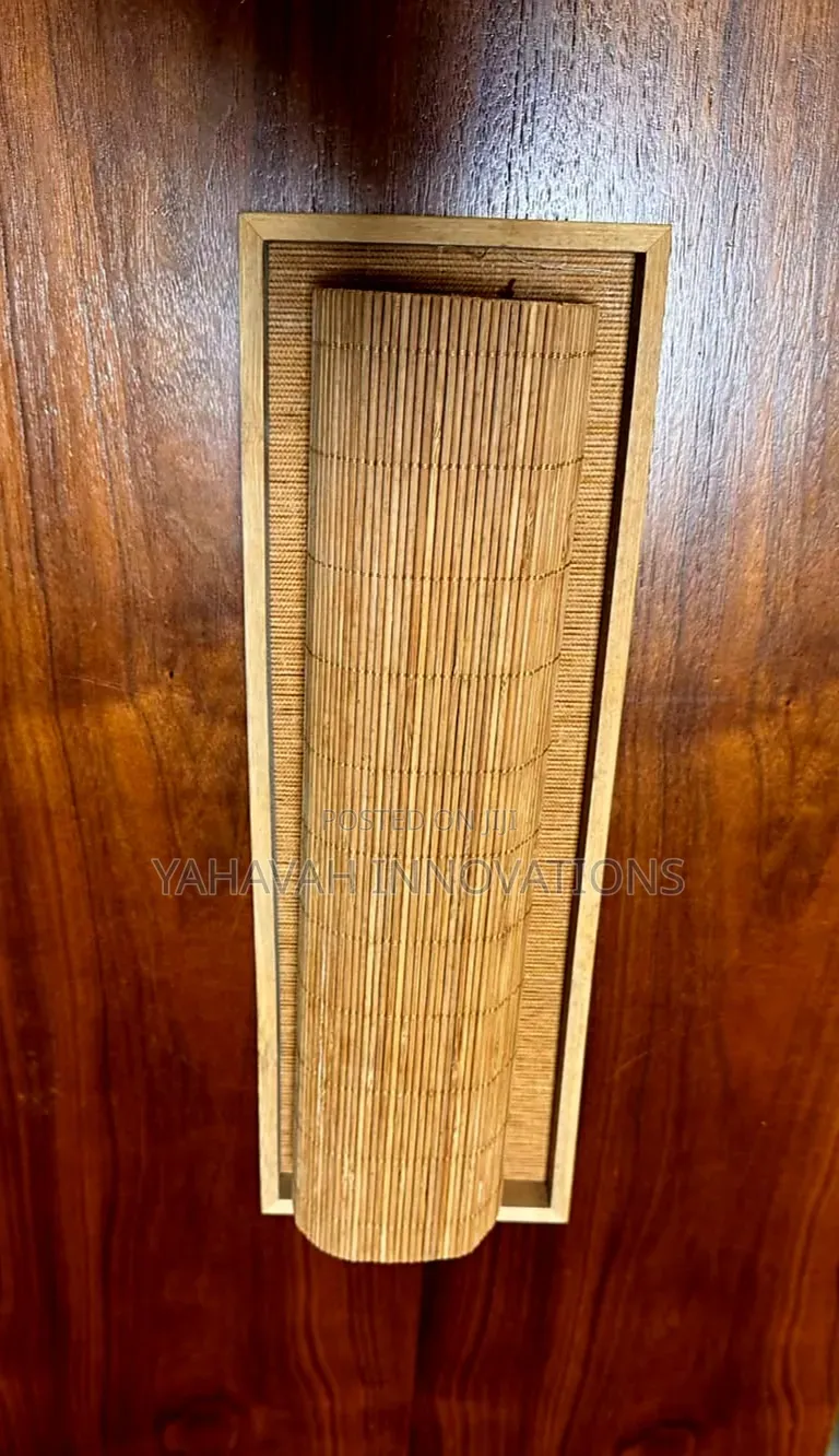 Natural Bamboo Table Runner Wooden Serving Tray Set (Karen)