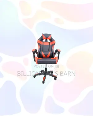 Red Racing Gaming Chair Ergonomic Support for Flexible Desk Setups