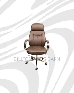 Executive Leather Chair High Back for Tidy Workspace Style