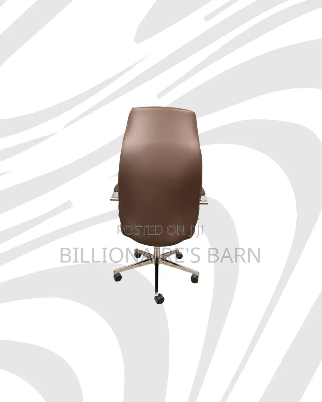 Executive Leather Chair High Back for Tidy Workspace Style