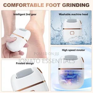 Electric Foot File Callus Remover - Rechargeable Pedicure Tool