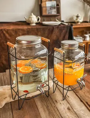 *Glass Juice Dispensers*
*