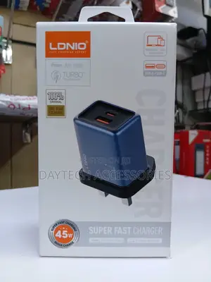 This Is a Ldnio Q12 45w Gan Super Fast Charger.