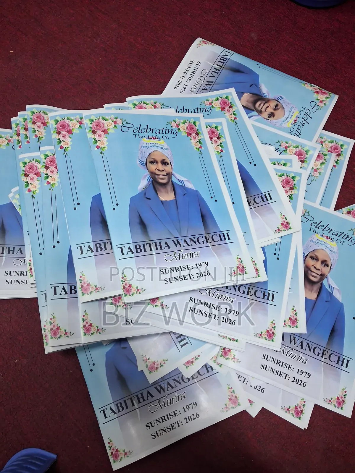 Funeral Programme ( A4 Size)