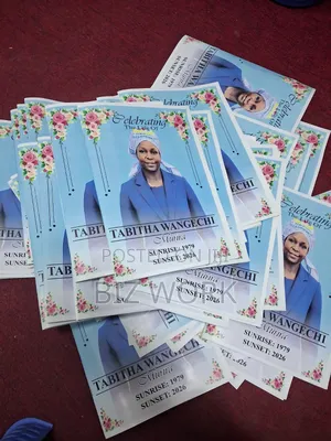 Funeral Programme ( A4 Size)