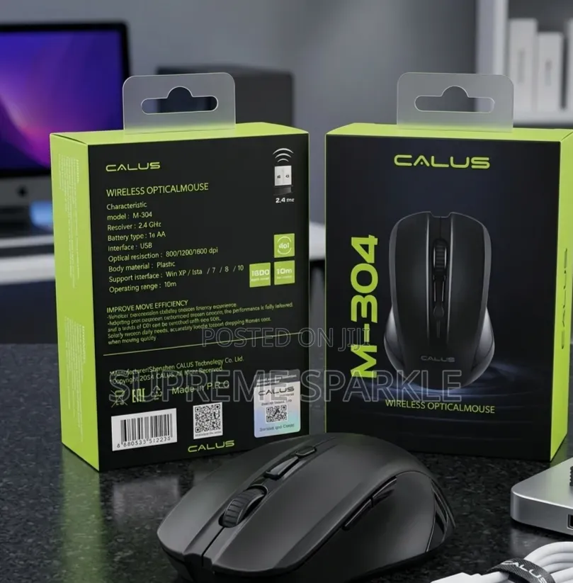 Calus M-304 Wireless Optical Mouse.