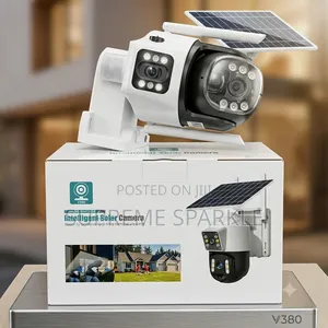 V380 Dual Lens Intelligent Solar Camera.