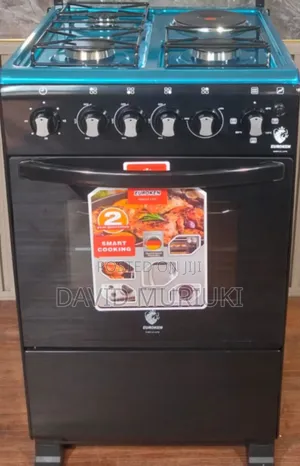 Euroken Free Standing (50by55) 3 Gas Burner +1 Electric Cooker.
