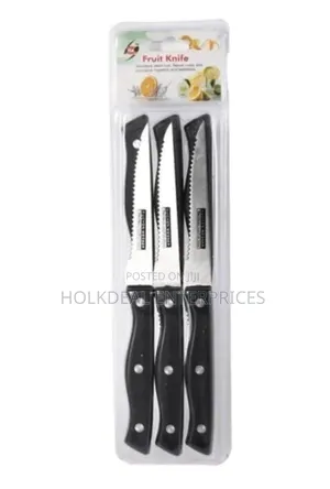 6pcs Serrated Steak Knife Set