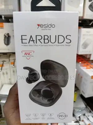 Yesido Tws30 Earbuds Featuring Active Noise Cancellation (Anc).