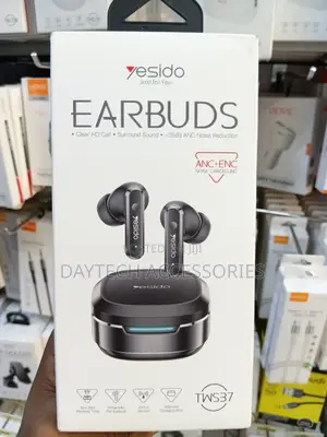 Yesido Tws37 Wireless Bluetooth-Compatible Earbuds Anc + Enc Noise
