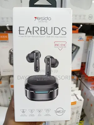 Yesido Tws37 Wireless Bluetooth-Compatible Earbuds Anc + Enc Noise
