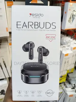 Yesido Tws37 Wireless Bluetooth-Compatible Earbuds Anc + Enc Noise