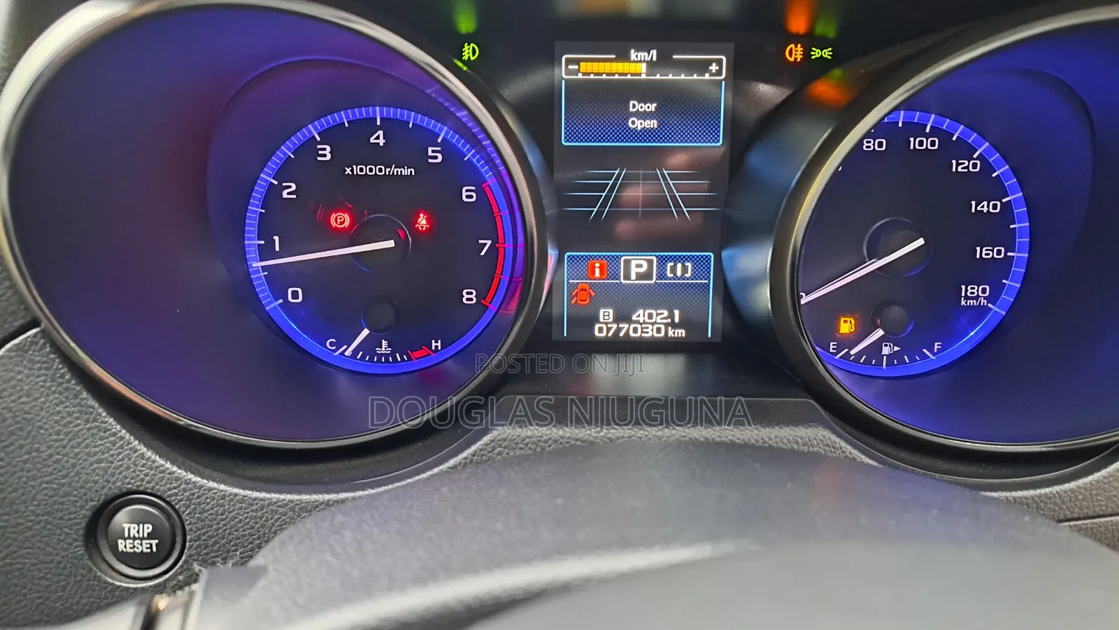 Subaru Outback 2017 Blue