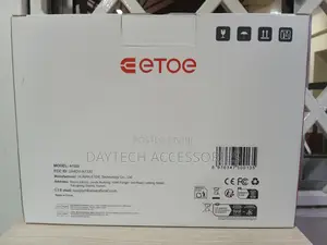 This Is an Etoe E3 Pro 1080p Smart Projector.