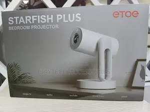 Etoe Starfish Plus Google Tv 1080p Projector With Bedside Light.