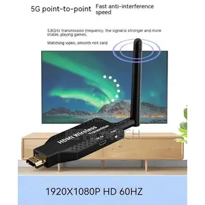 Wireless Hdmi Transmitter Receiver 50m Range - 1080p Full Hd, Plug
