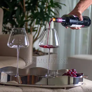 2 Pcs (600 Ml Or 700 Ml ) Long Stem Luxury Wine Glasses