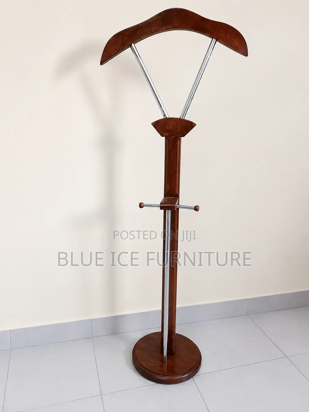 Coat Hanger Executive Wooden Valet Stand
