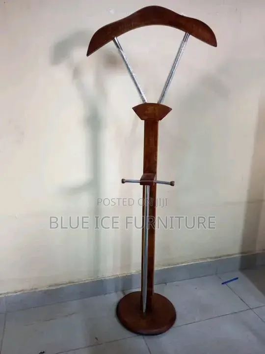 Coat Hanger Executive Wooden Valet Stand