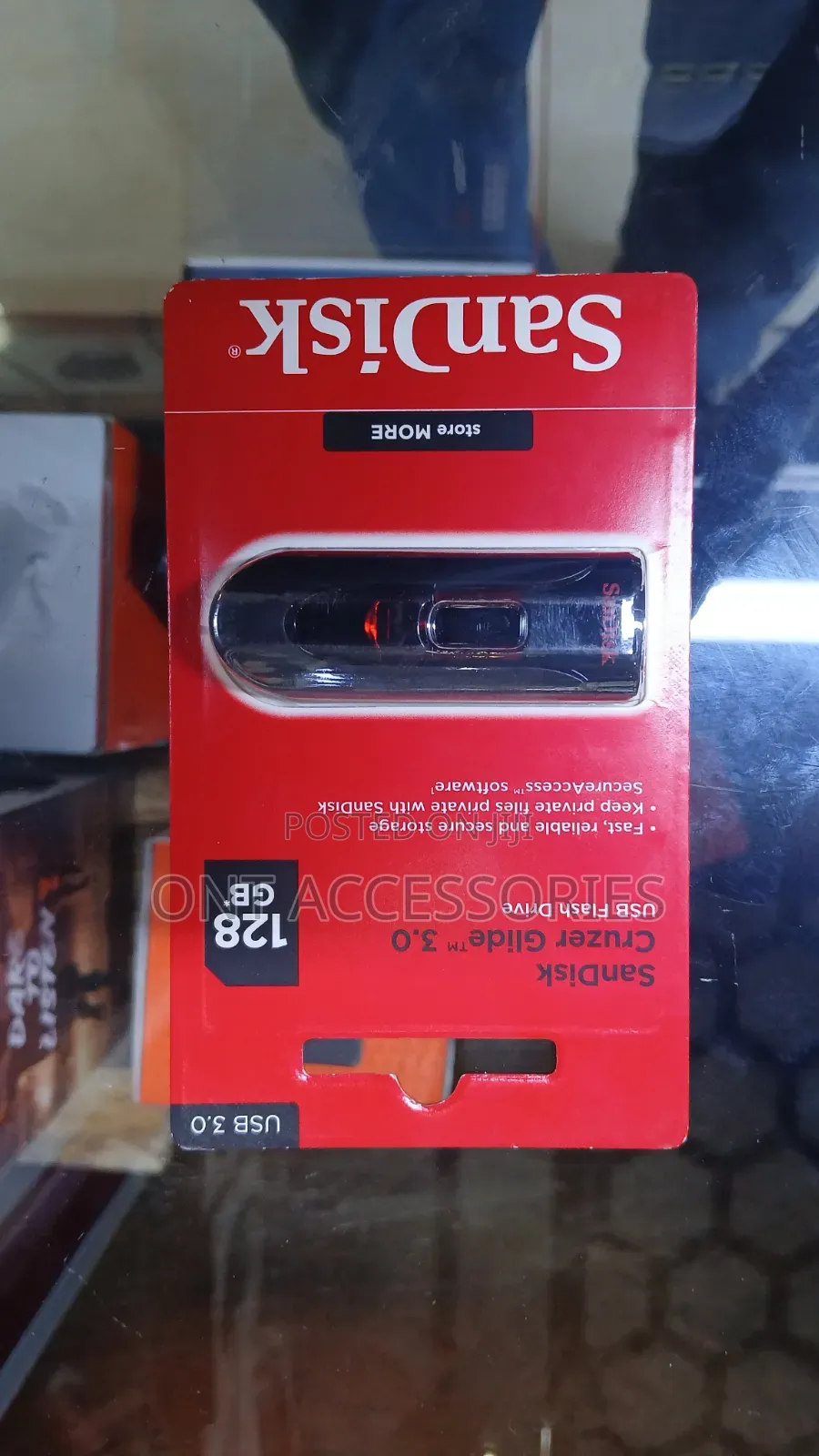 Sandisk Cruzer Glide Usb 3.0 Flash Drive (128gb)