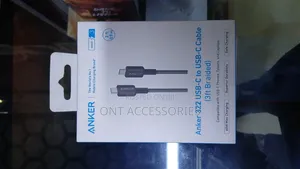 Anker 322 Usb-c To Usb-c Cable (3ft Braided)