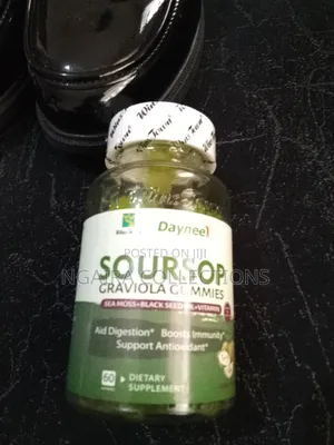 Soursop Graviola Gummies - With Seamos - Black Seed Oil + Vitamin