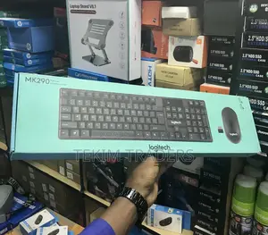 Logitech Mk290 Full-Size Wireless Combo Keyboard Mouse 10m