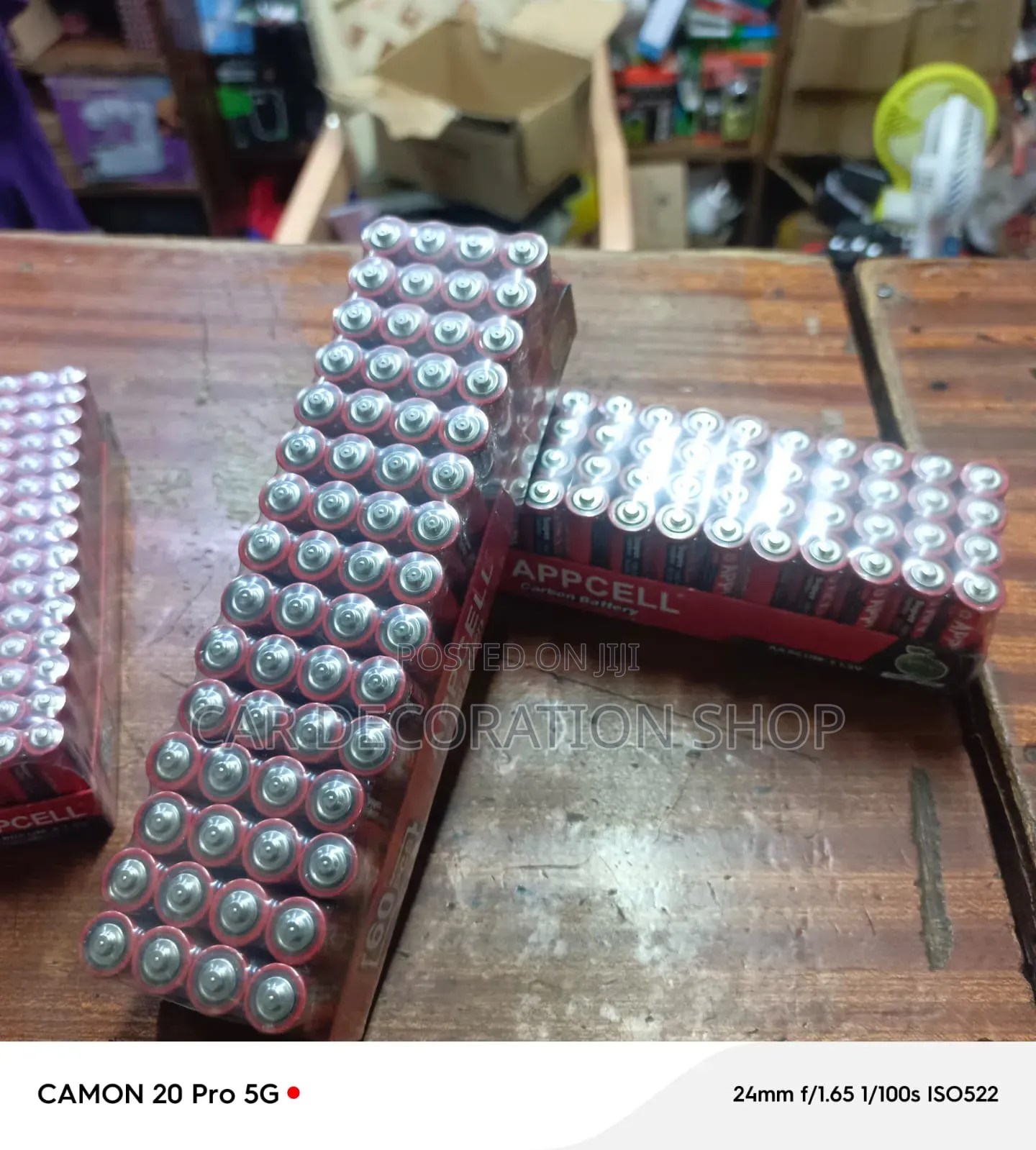 Appcell 60pcs Aa or Aaa Batteries Size