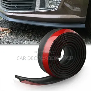 Black or Carbon Black Look Bumper Rubber Side