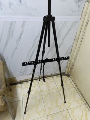 Metallic Tripod White Board Stand
