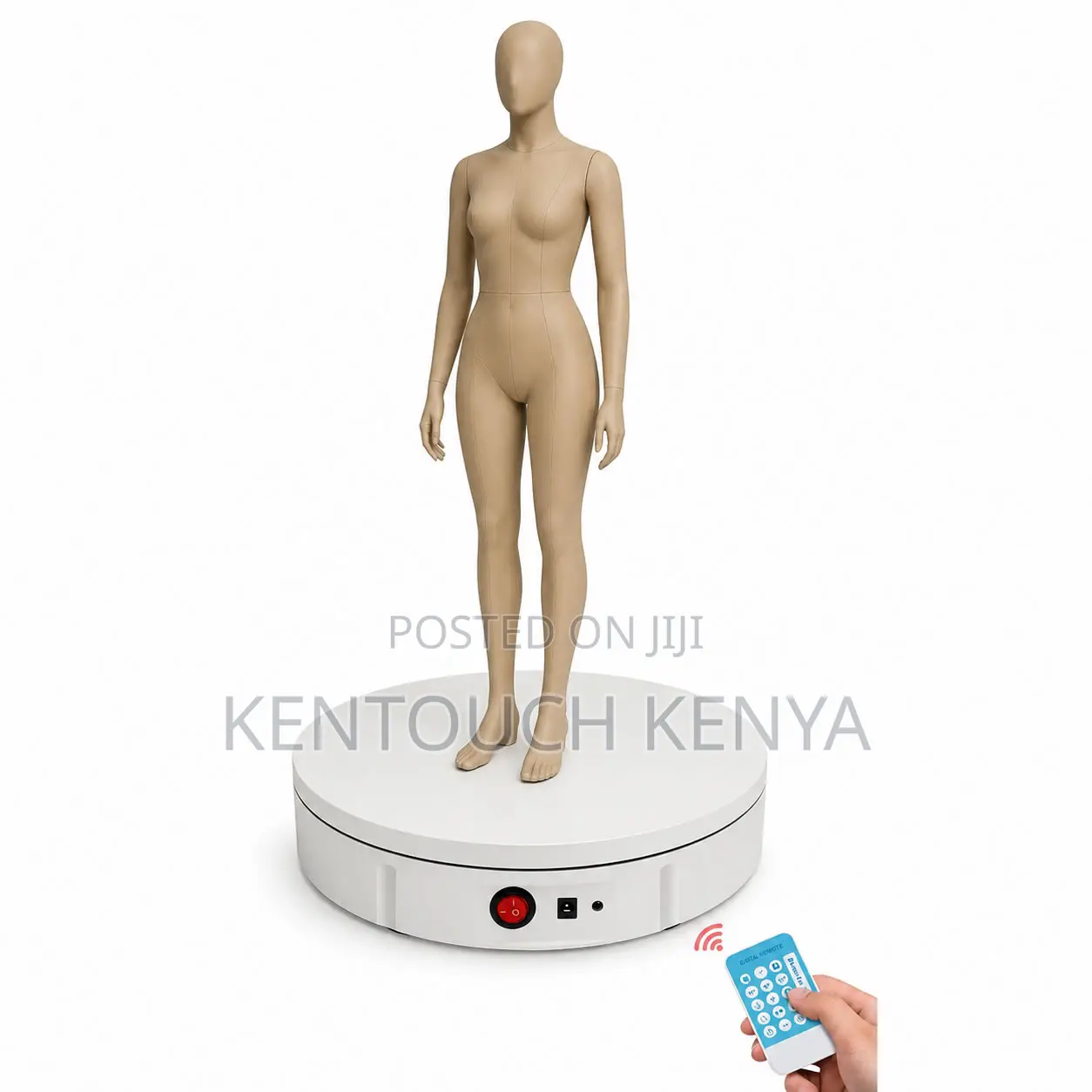 30cm 360 Rotating Stand 80kgs, Remote Control Turntable Display Stand