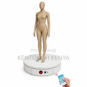 30cm 360 Rotating Stand 80kgs, Remote Control Turntable Display Stand