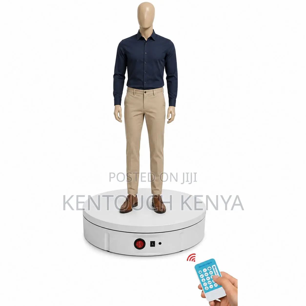 30cm 360 Rotating Stand 80kgs, Remote Control Turntable Display Stand