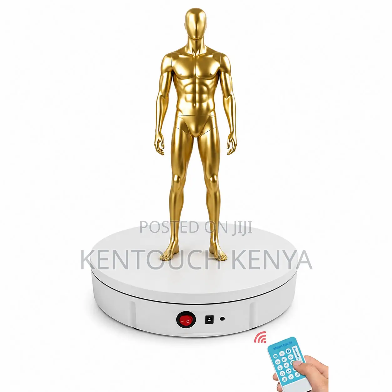 30cm 360 Rotating Stand 80kgs, Remote Control Turntable Display Stand