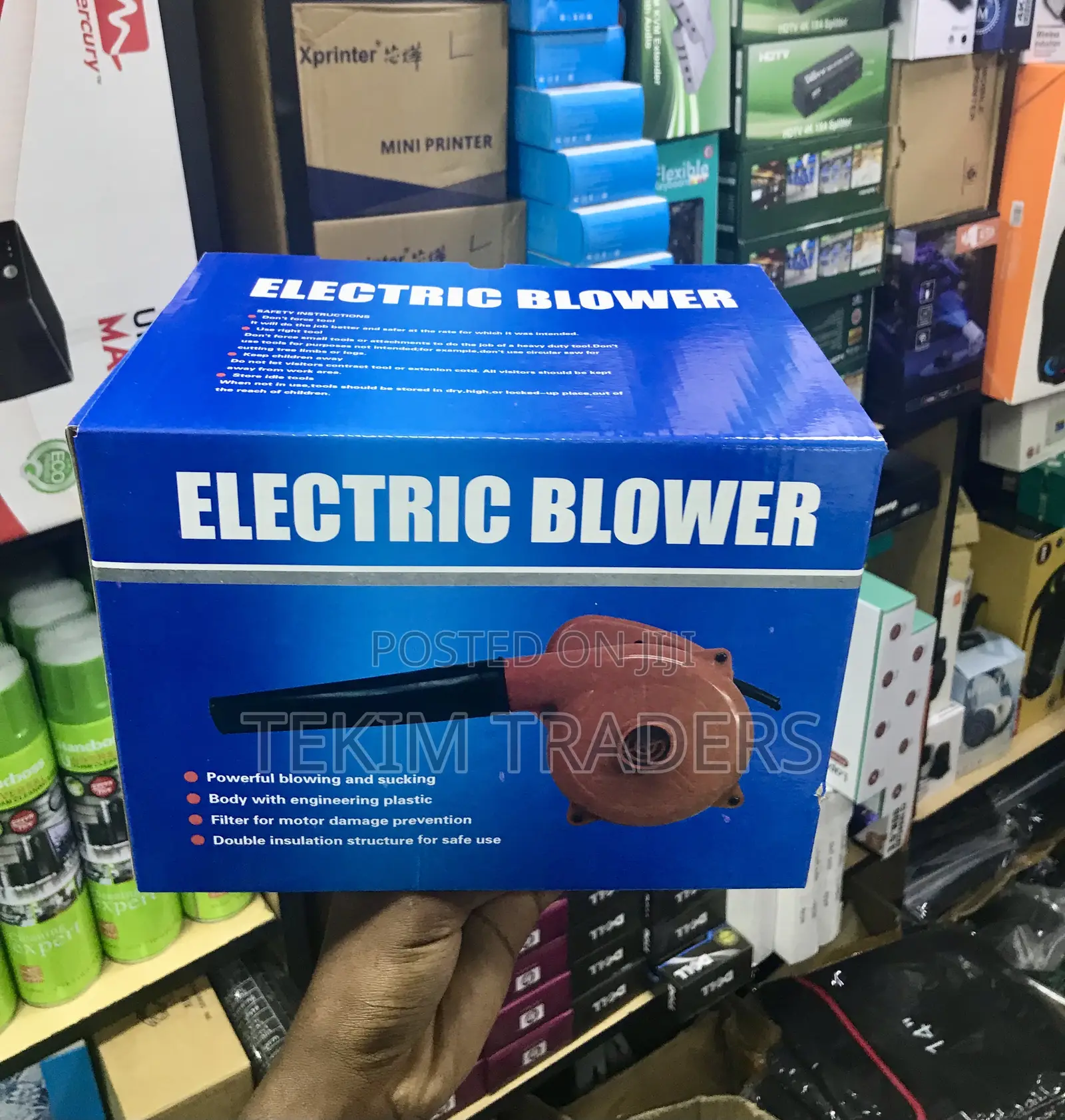 600w Electric Corded Dust Blower - Airflow Cleaner