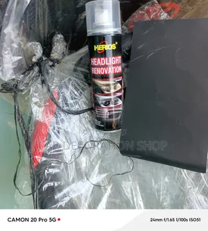 235ml 235ml Headlight Renovation Fluid With Sandpape Prepping Surface