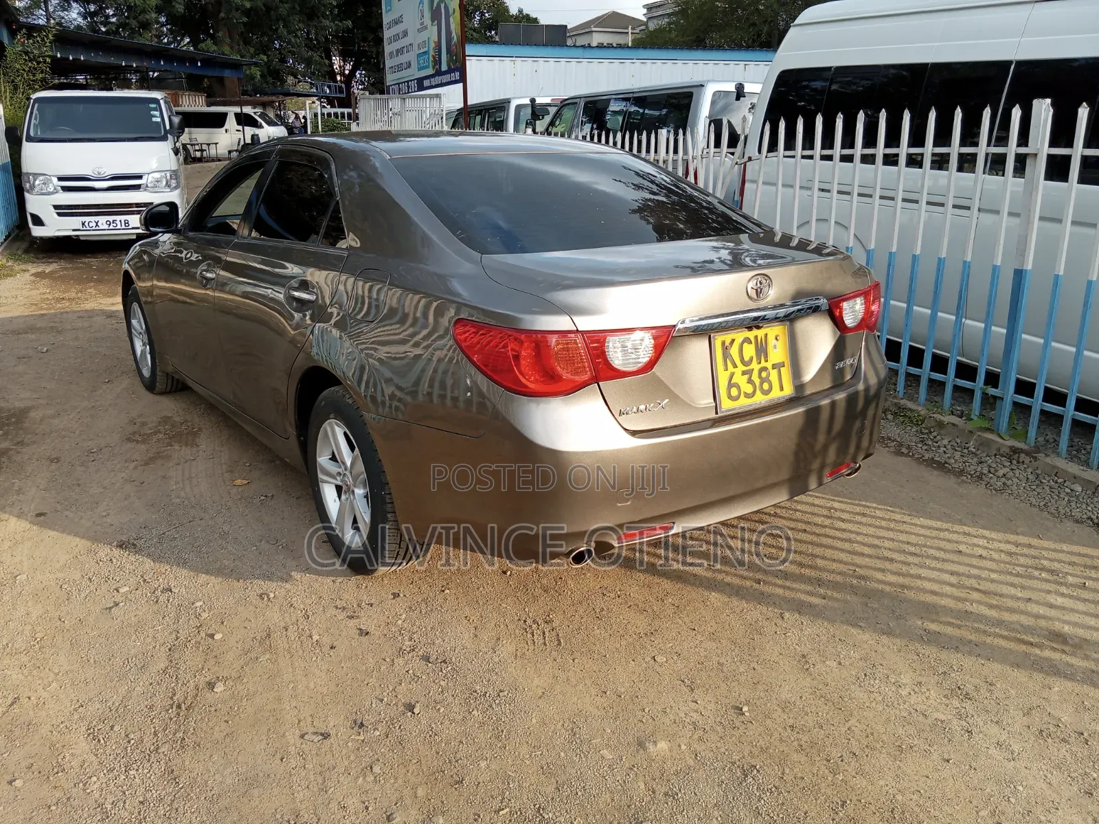 Toyota Mark X 2012 Brown