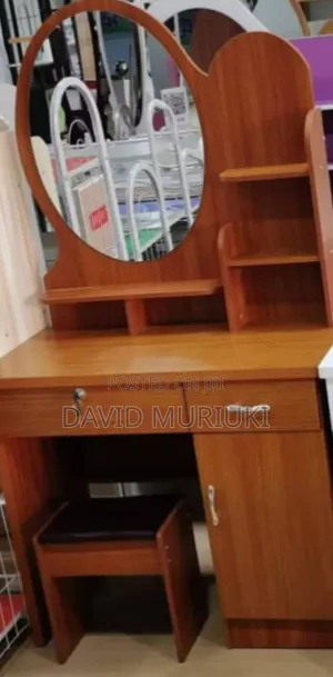 White Executive Dressing Table.